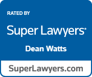 Rated by Super Lawyers | Dean Watts | SuperLawyers.com